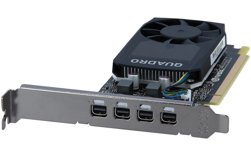 Видеокарта DELL NVIDIA Quadro P600 2GB GDDR5 4xminiDisplayPort, купить недорого