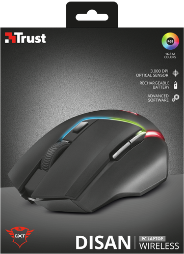 Игровая мышь Trust GXT 161 Disan Wireless Gaming, arzon