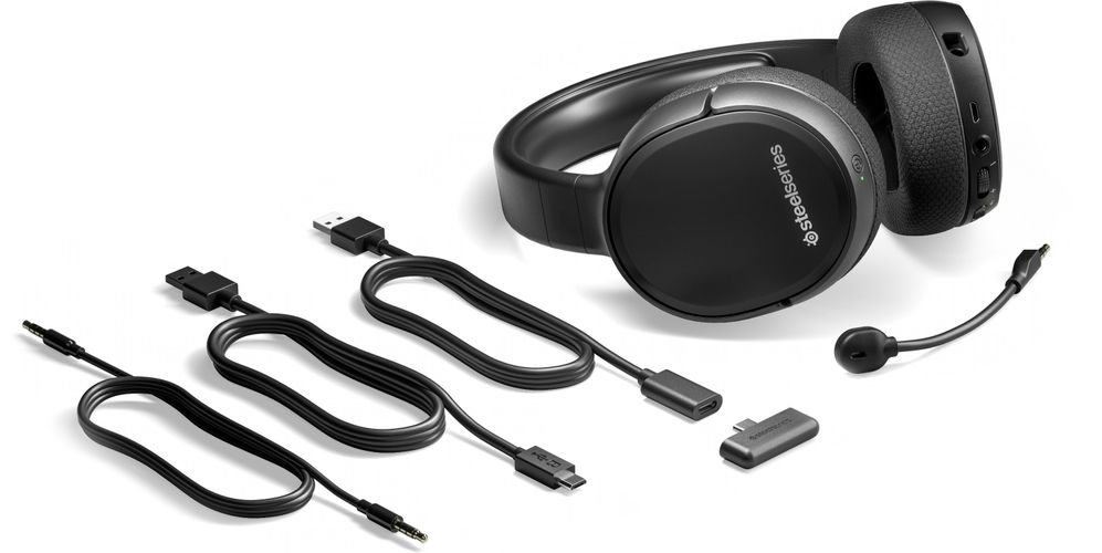 Игровые наушники SteelSeries Arctis 1 Wireless For PS5, Черный, sotib olish