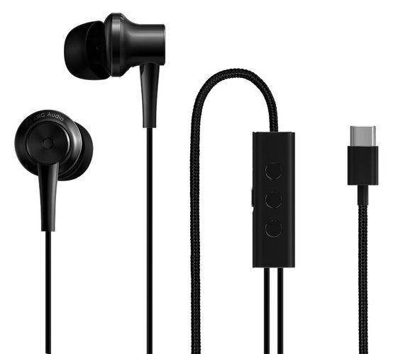 Наушники Xiaomi Mi In-ear headphones Noise Reduction Type-C, фото № 4