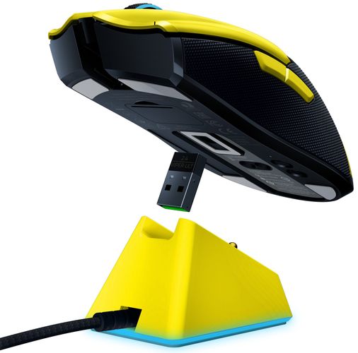 Игровая мышь Razer Viper Ultimate & Mouse Dock Cyberpunk 2077 Edition, фото