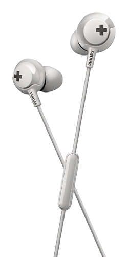 Наушники Philips SHE4305WT/00 с микрофоном, купить недорого