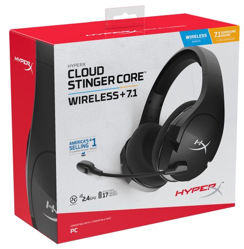 Гарнитура игровая HyperX Cloud Stinger Core Wireless 7.1, фото № 9