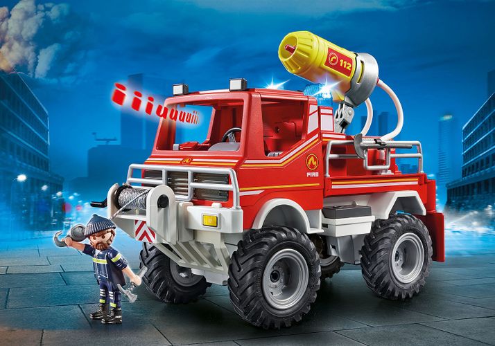 Игровой набор Playmobil - Пожарная машина с водяной пушкой, в Узбекистане