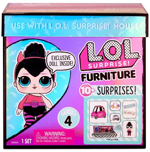 Игровой набор с куклой L.O.L. Surprise! серии "Furniture" - Перчинка с автомобилем, foto