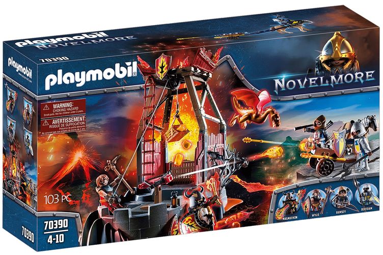 Игровой набор Playmobil - Лавовая шахта Burnham Raiders, купить недорого