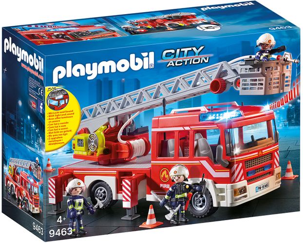 Игровой набор Playmobil - Пожарная машина с лестницей, в Узбекистане