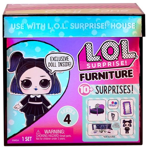 Игровой набор с куклой L.O.L. Surprise! серии "Furniture" - Спальня Леди-Сумерки, foto