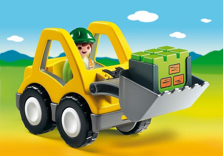 Игровой набор Playmobil - Бульдозер, в Узбекистане