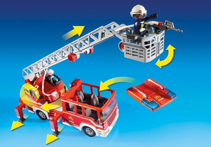 Игровой набор Playmobil - Пожарная машина с лестницей, фото № 4