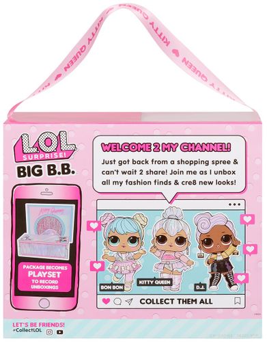 Игровой набор с мега-куклой L.O.L. Surprise! серии "Big B.B.Doll" - Королева Китти, фото № 10