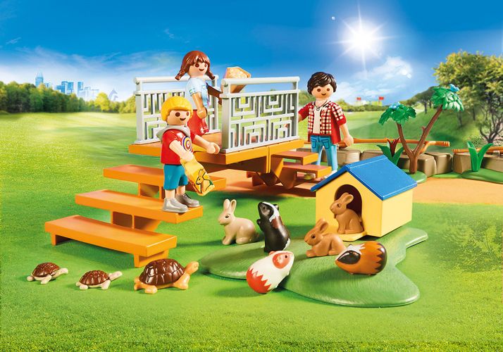 Игровой набор Playmobil - Зоопарк, фото