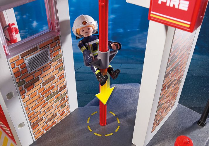 Игровой набор Playmobil - Пожарная станция, foto