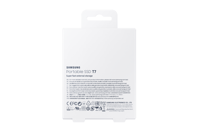 Внешний SSD Samsung T7 2Tb  USB 3.2 Type-C, foto