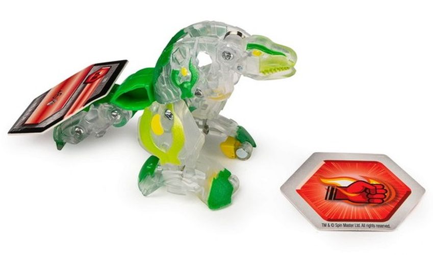 Bakugan Armored Alliance: игровой набор из одного ультра бакугана Трокс (прозрачный)