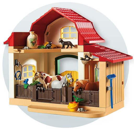 Игровой набор Playmobil - Ферма пони, O'zbekistonda
