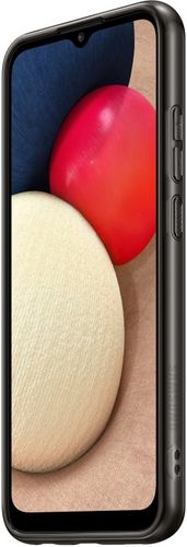 Чехол Samsung Soft Clear Cover для Samsung Galaxy A02s, , Black, фото