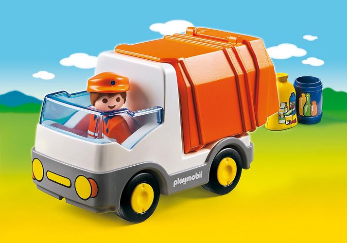 Игровой набор Playmobil - Мусоровоз-фургон, в Узбекистане