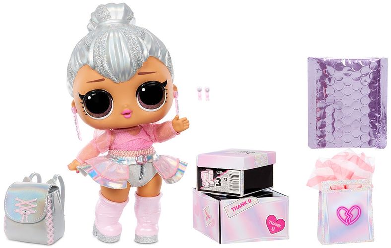 Игровой набор с мега-куклой L.O.L. Surprise! серии "Big B.B.Doll" - Королева Китти, в Узбекистане