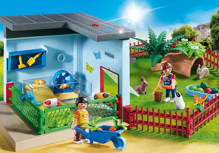 Игровой набор Playmobil - Приют для маленьких зверей, в Узбекистане