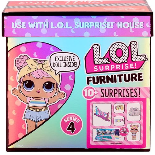 Игровой набор с куклой L.O.L. Surprise! серии "Furniture" - Леди-Релакс на отдыхе