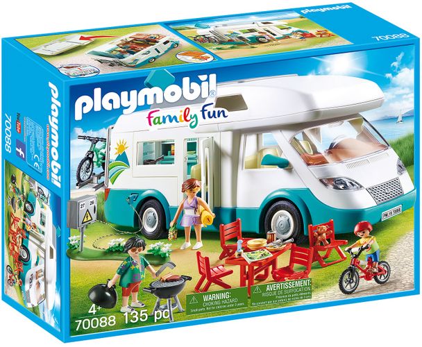 Игровой набор Playmobil - Семейный автомобиль-дом на колесах, купить недорого