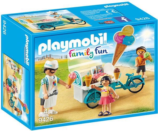 Игровой набор Playmobil - Тележка с мороженым, купить недорого