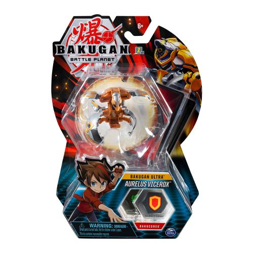 Bakugan.Battle Planet: игровой набор из одного ультра бакугана Aurelus Vicerox, фото