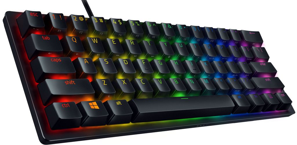 Игровая клавиатура Razer Huntsman mini Purple Switch, купить недорого