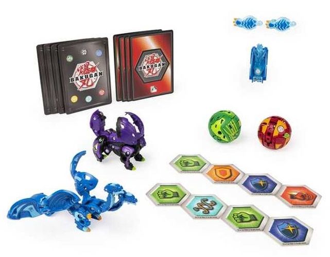 Bakugan.Armored Alliance: игровой боевой набор из четырех бакуганов Ниллиус и Гидориус