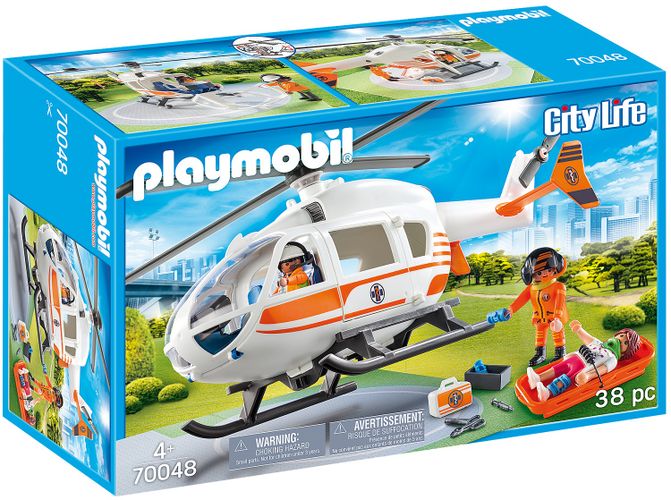 Игровой набор Playmobil - Спасательный вертолет, купить недорого