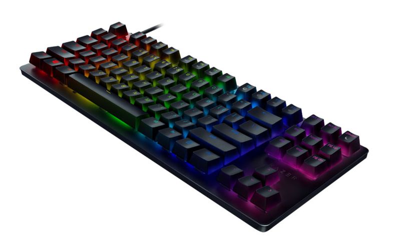 Игровая клавиатура Razer Huntsman TE Black, фото