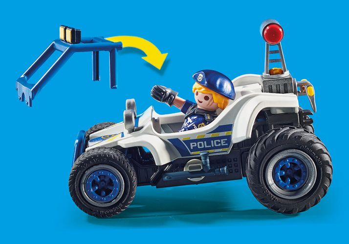 Игровой набор Playmobil - Полицейский внедорожник с похитителем драгоценностей, фото № 4