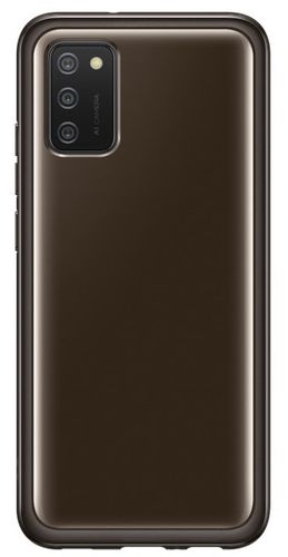 Чехол Samsung Soft Clear Cover для Samsung Galaxy A02s, , Black, купить недорого