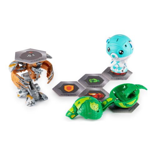 Bakugan.Battle Planet: игровой стартовый набор из трех бакуганов Aurelius Gidronoid, в Узбекистане