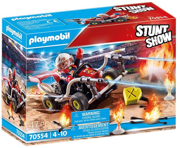 Игровой набор Playmobil - Stunt Show огненный квадроцикл, купить недорого