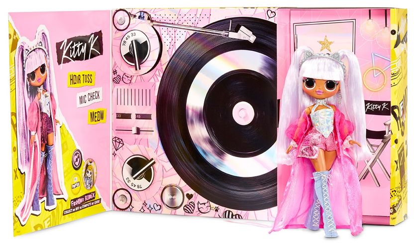Игровой набор с куклой L.O.L. Surprise! серии "O.M.G. Remix" - Королева Киттич, arzon