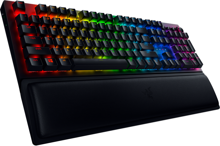 Игровая клавиатура Razer BlackWidow V3 PRO Wireless, Green switch, фото