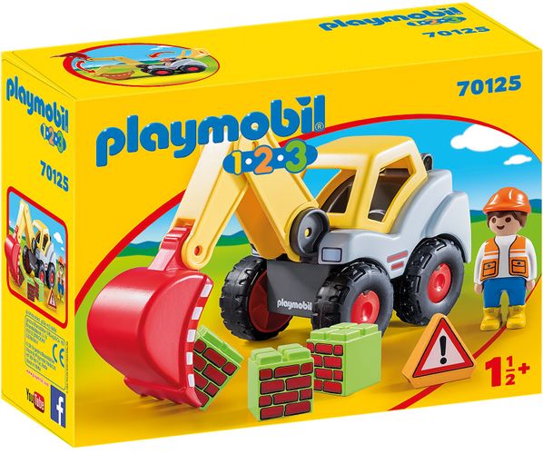 Игровой набор Playmobil - Экскаватор с ковшом, купить недорого
