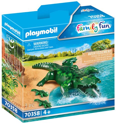 Игровой набор Playmobil - Аллигатор с детенышем