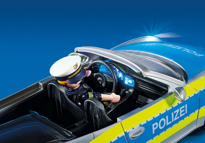 Игровой набор Playmobil - Полицейская машина Porsche 911 Carrera 4S, фото № 4