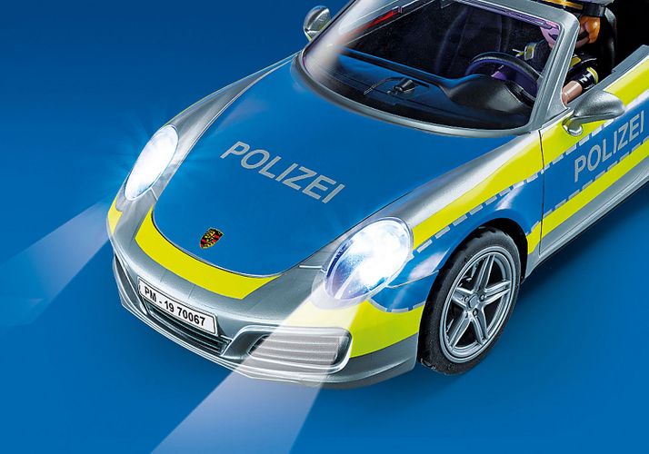 Игровой набор Playmobil - Полицейская машина Porsche 911 Carrera 4S, arzon