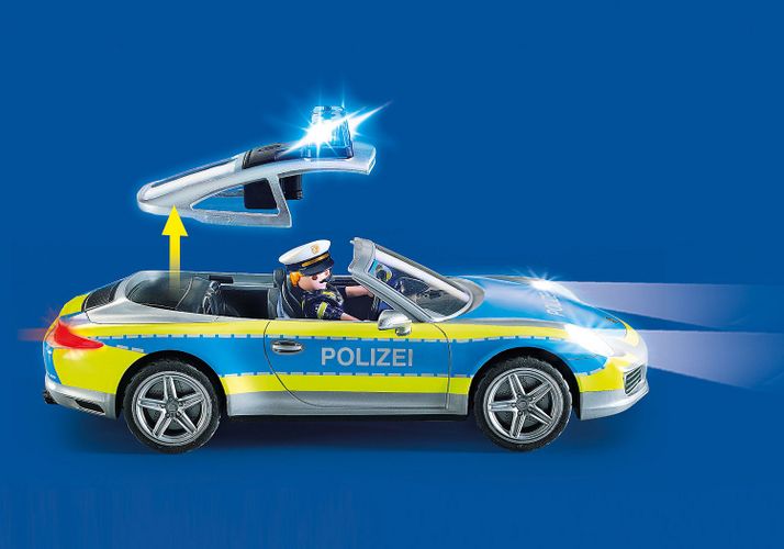 Игровой набор Playmobil - Полицейская машина Porsche 911 Carrera 4S, фото