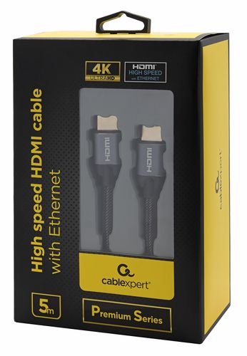 Кабель HDMI-HDMI Cablexpert 5m V2.0, в Узбекистане