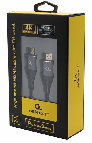 Кабель HDMI-HDMI Cablexpert 2m V2.0, в Узбекистане