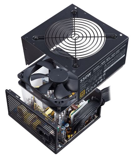 Блок питания Cooler Master MWE 550 Bronze V2 MPE-5501-ACAAB-E, foto