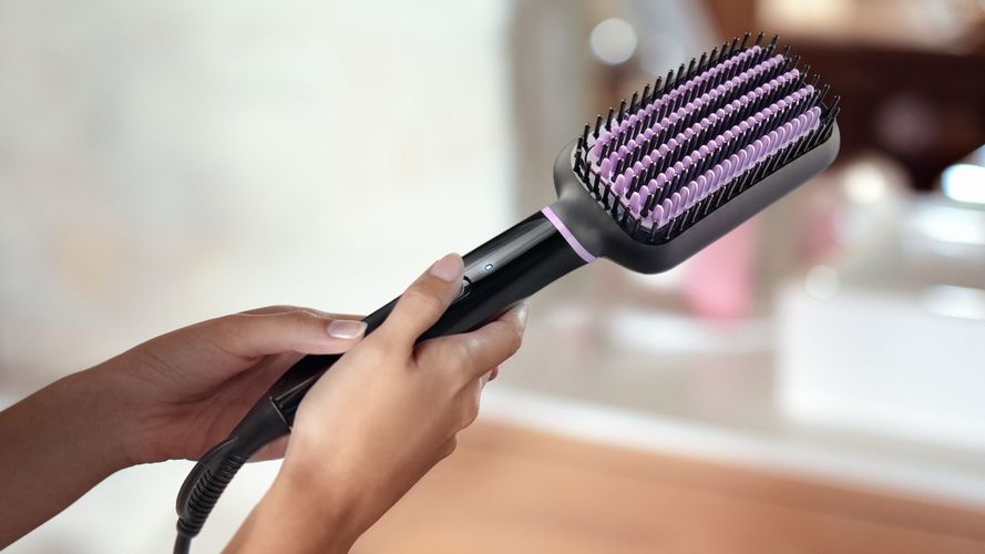 Щетка-выпрямитель PHILIPS StyleCare Essential BHH880/00, foto