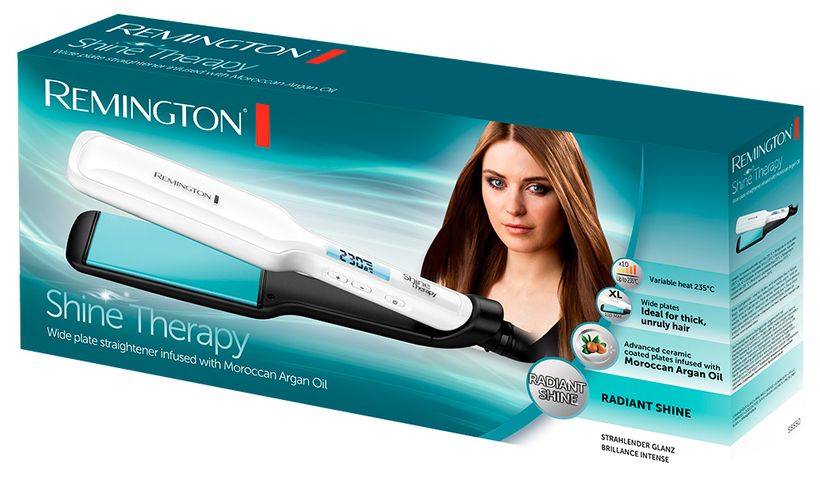 Выпрямитель для волос Remington Shine Therapy S8550, купить недорого
