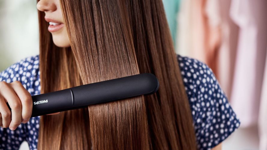 Утюжок для волос PHILIPS StraightCare Essential BHS375/00, foto