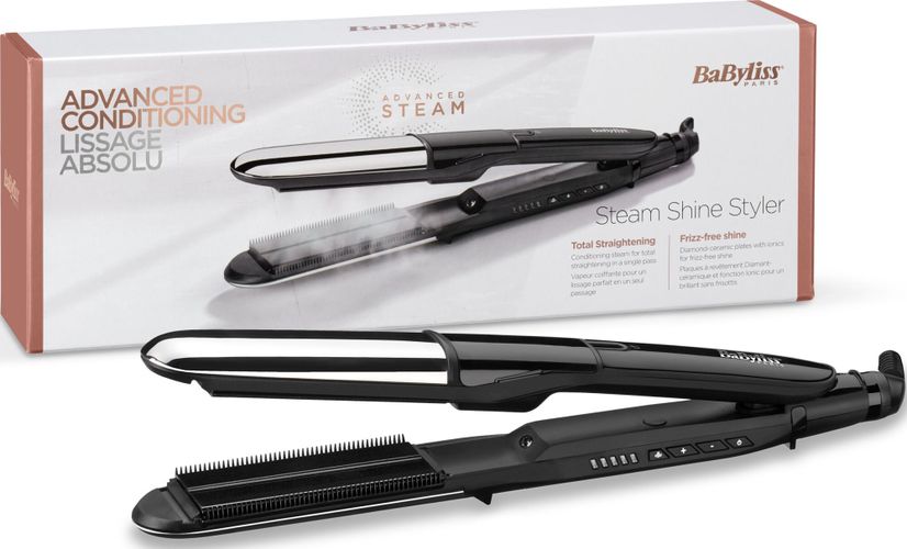 Выпрямитель для волос Babyliss Steam Mist ST496E, фото № 4